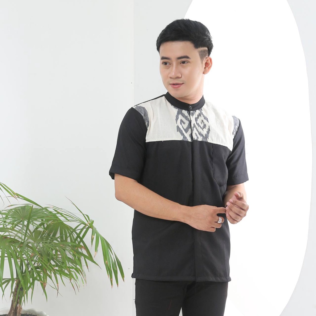 Jual Ramadhan Shirt Kemeja Tenun Koko Kekinian Granito Pekalongan