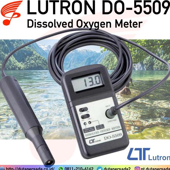 Jual Lutron DO 5509 Dissolved Oxygen Meter Shopee Indonesia