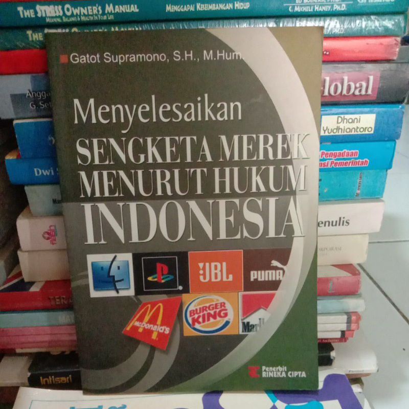 Jual BUKU MENYELESAIKAN SENGKETA MEREK MENURUT HUKUM INDONESIA Shopee