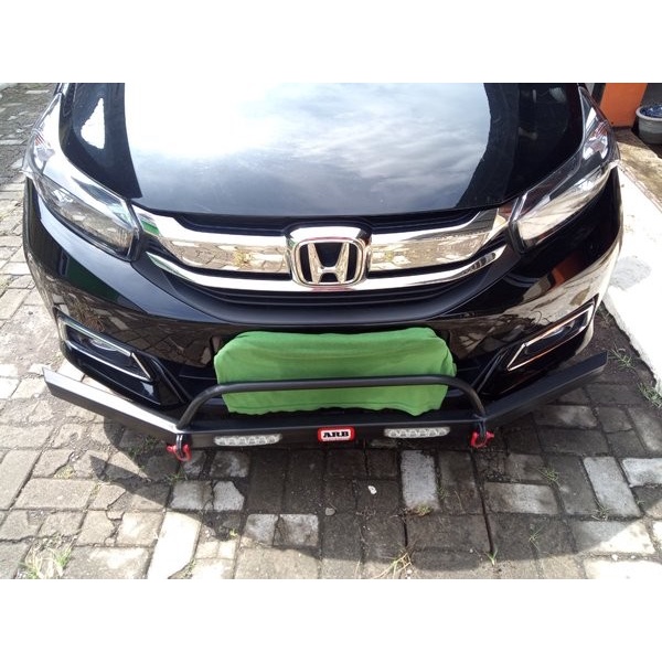 Jual Tanduk Besi ARB Pelindung Bumper Depan Mobil All New Mobilio