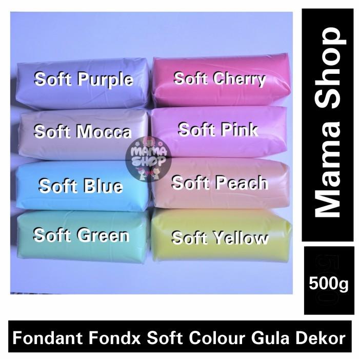 Jual Fondant Fondx Gr Pastel Soft Colour Icing Sugar Gula Dekorasi