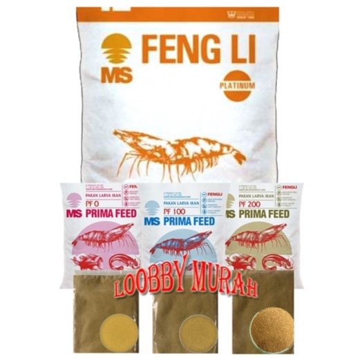 Jual Pakan Pelet Prima Feed Feng Li FL 500gr 1 2KG PF PF0 PF100 PF200