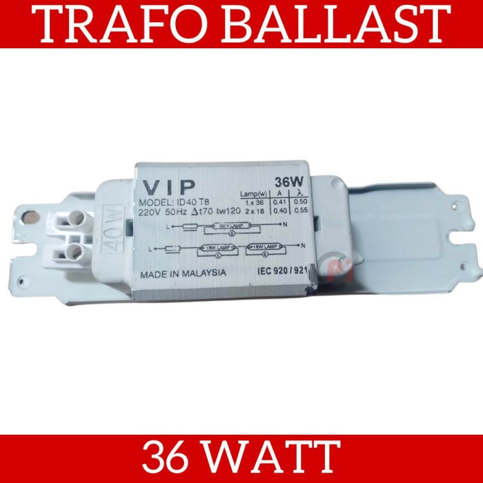 Jual Trafo Travo Bta W Ballast Lampu Tl Watt Bta W Watt