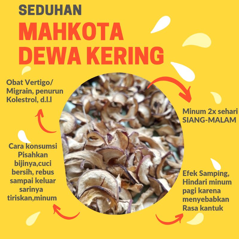 Jual Teh Mahkota Dewa Kering Kemasan Gram Seduhan Teh Herbal