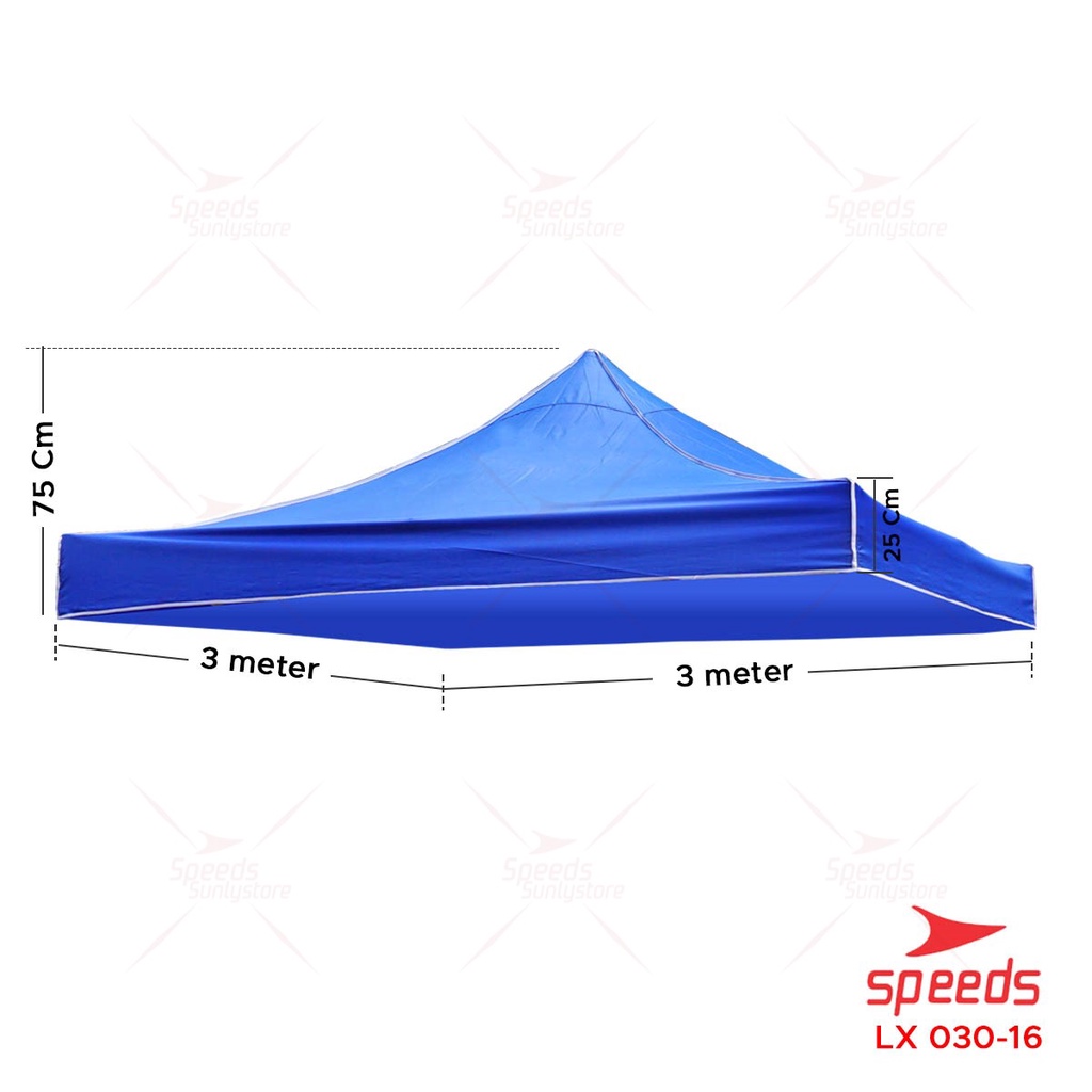 Jual SPEEDS Terpal Tenda Atap Tenda Lipat 2x2m Tenda Jualan Atap