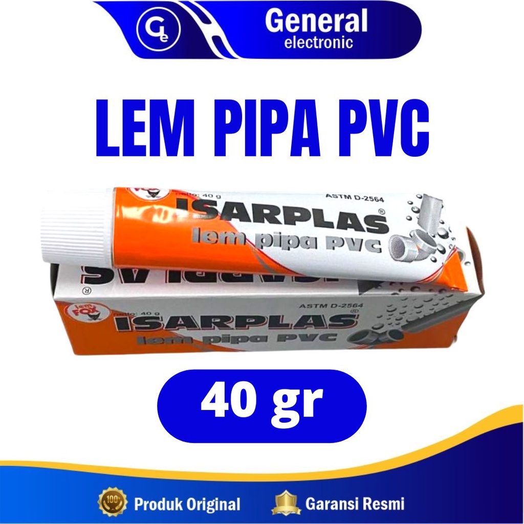 Jual LEM ISARPLAS SUPER PVC TUBE ODOL 40 GRAM Shopee Indonesia