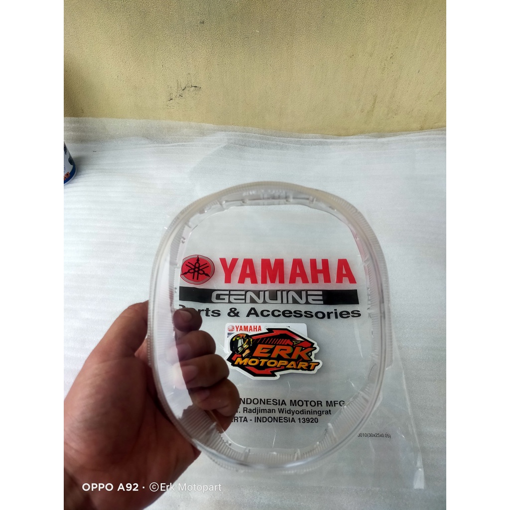 Jual Mika Kaca Lampu Depan Yamaha Fazzio Original Stanley Shopee