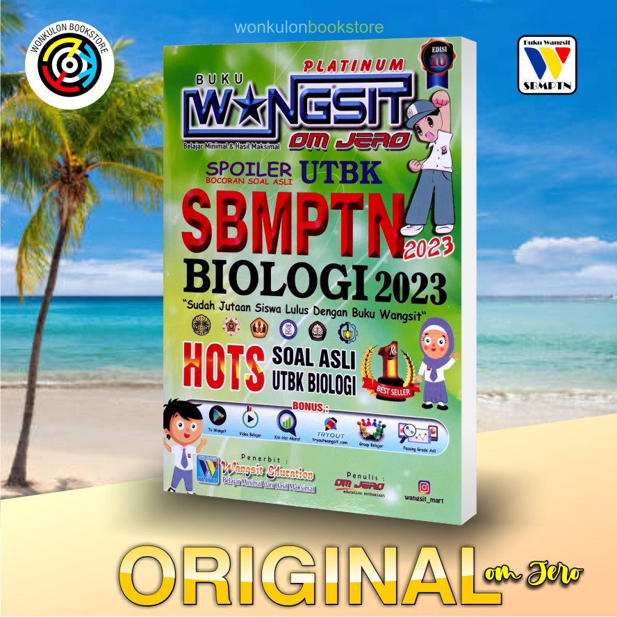 Jual Buku Wangsit Om Jero Utbk Sbmptn Biologi Platinum Shopee