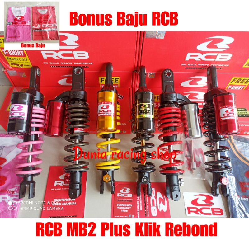 Jual Shock RCB Tabung VS Series MB2 MB2 MB2 Plus Beat Scoopy Vario