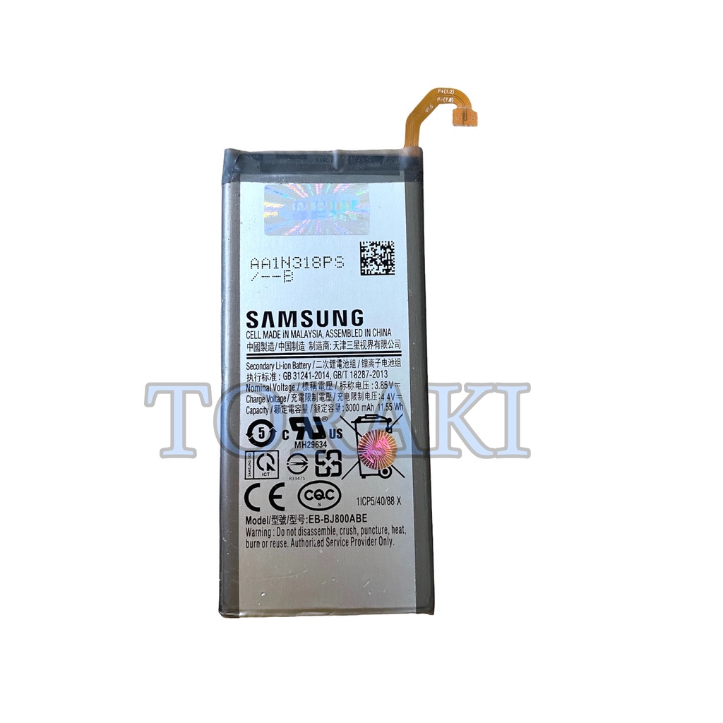 Jual Baterai For Hp Samsung A6 2018 J8 2018 J6 2018 A600 J800