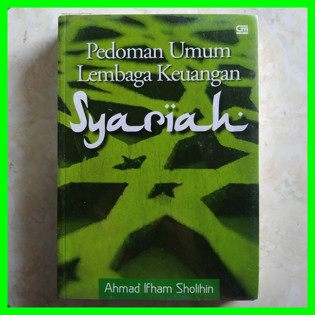 Jual Buku Pedoman Umum Lembaga Keuangan Syariah Ori Segel Shopee