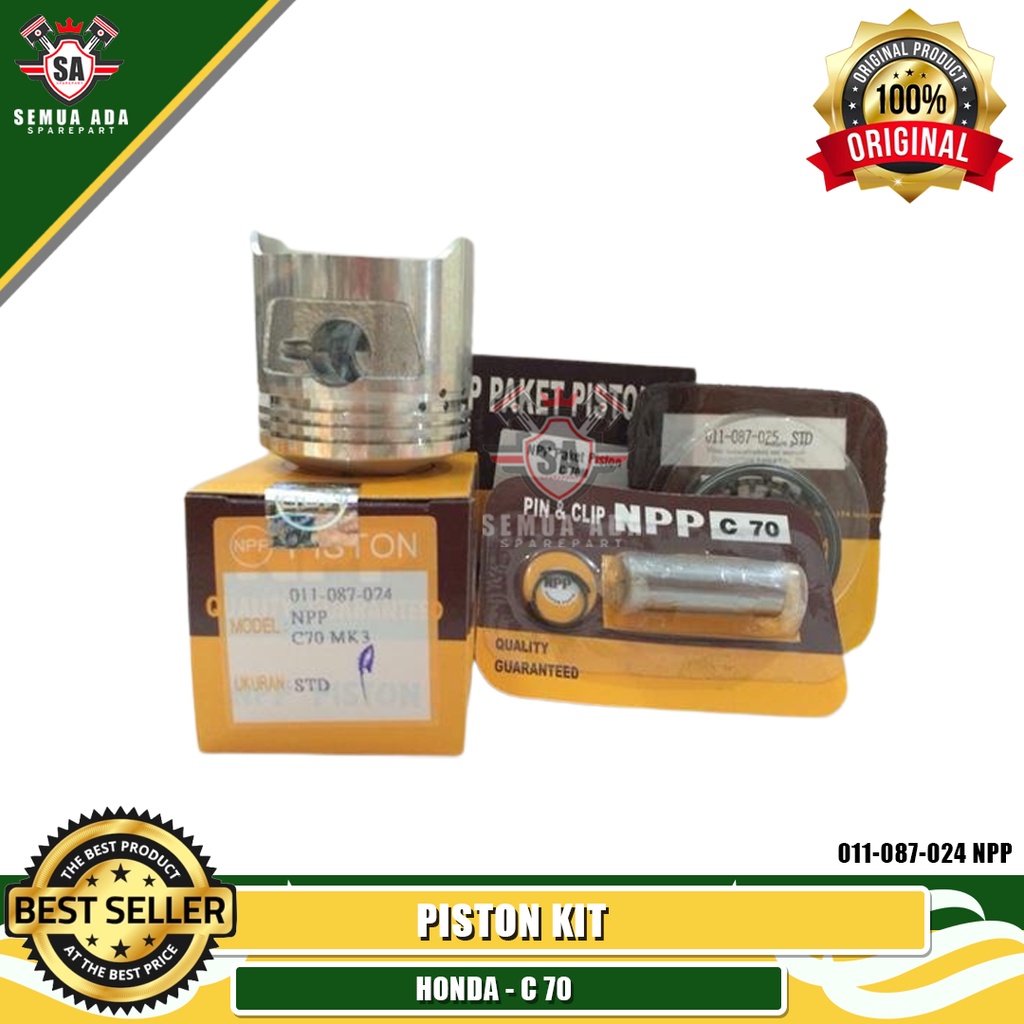 Jual Npp Original Piston Kit Paket Seher Npp C M Oversize