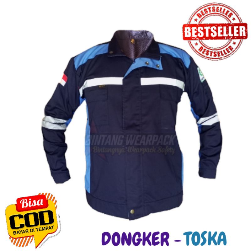 Jual Wearpack Semi Jaket Baju Kerja Wearpack Proyek Baju Wearpack