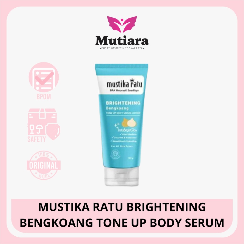 Jual Mustika Ratu Brightening Bengkoang Tone Up Body Serum Gr