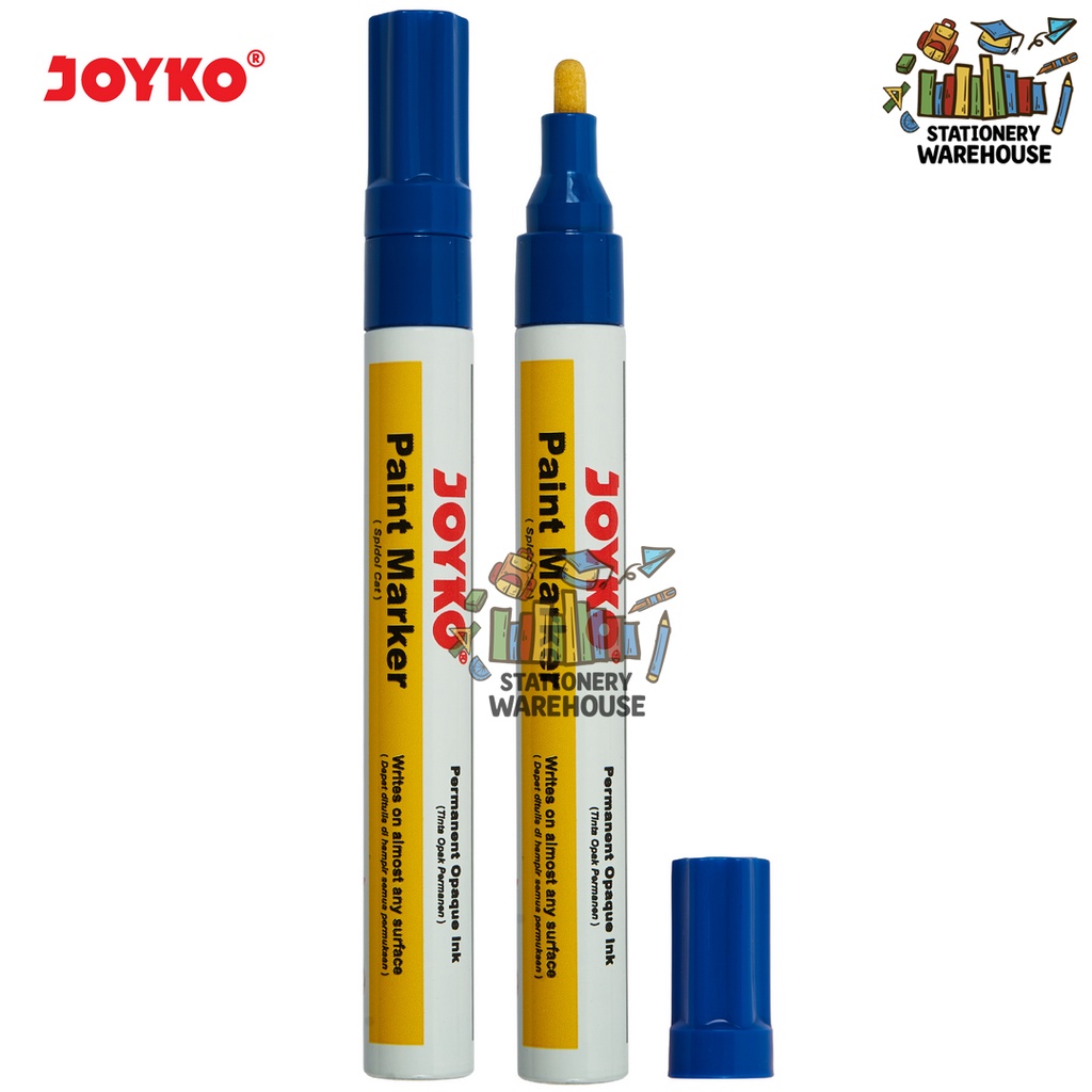 Jual Joyko Paint Marker Color Spidol Cat Permanen Warna Ptm