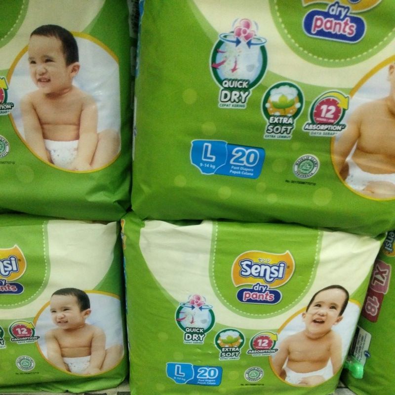 Jual Sensi Baby Diapers Medium Shopee Indonesia