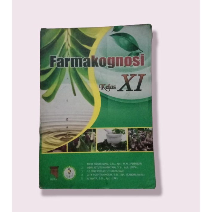 Jual Buku Pelajaran Farmakognosi Smk Farmasi Kelas XI Shopee Indonesia