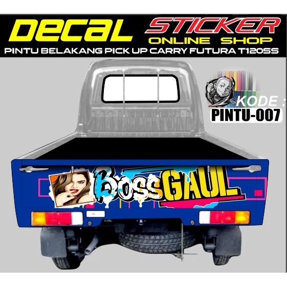 Jual Stiker Mobil Fultura Carry L T Ss Pick Up Decal Sticker