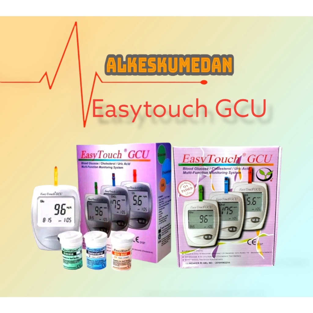 Jual Mesin Easy Touch Gcu In Alat Cek Gula Darah Kolesterol Dan