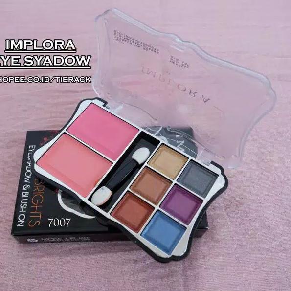 Jual Terbatas ZLLH9 IMPLORA EYESHADOW BLUSH ON PALETTE Z35 Terupdate