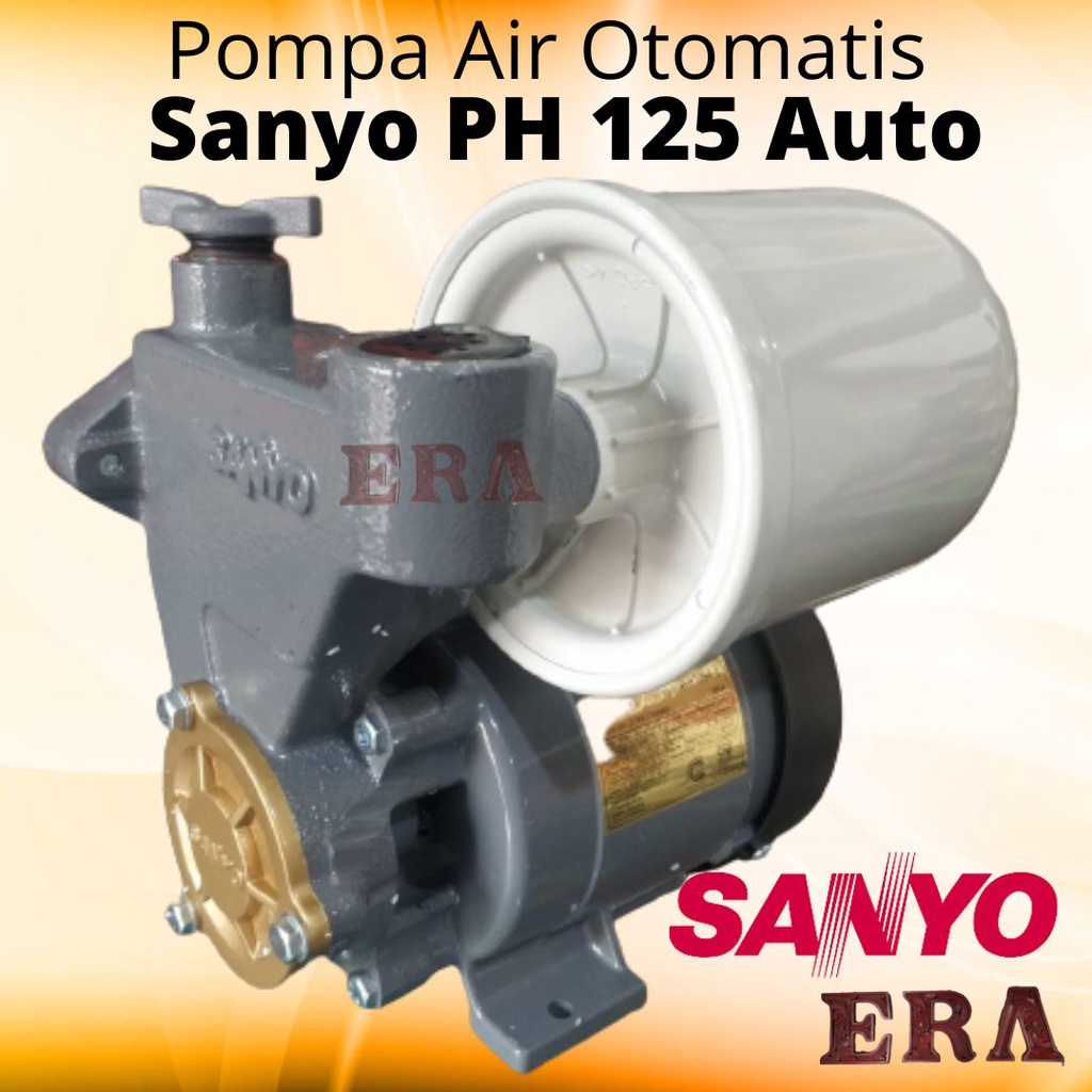 Jual SANYO Pompa Air PH 125 Auto Otomatis Sumur Dangkal Pompa Rumah