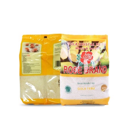 Jual GULA PASIR ROSEBRAND KEMASAN KUNING 1KG Shopee Indonesia