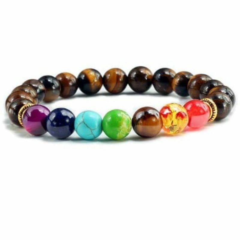 Jual Gelang Batu Chakra Cakra Lava Stone Rock Diffuser Asli Alam