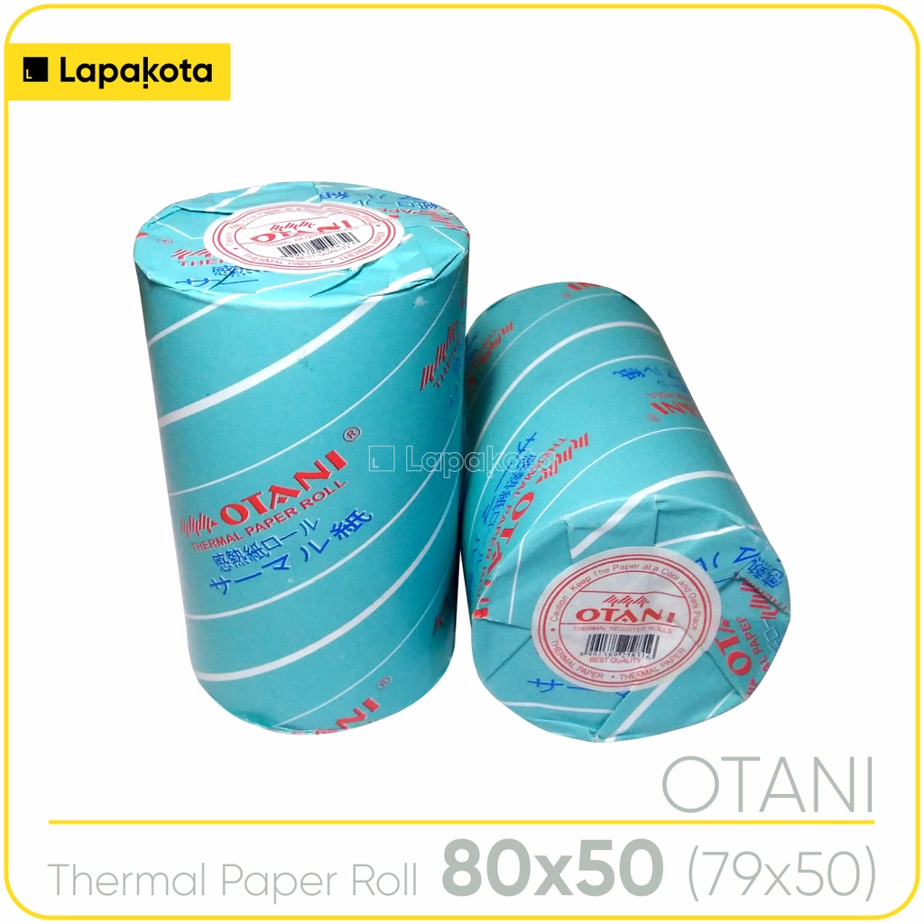 Jual Kertas Thermal Otani X Print Hitam Kertas Struk Kasir Edc