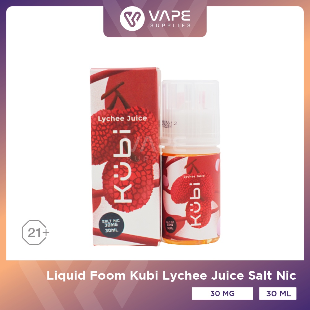 Jual Liquid Foom Kubi Lychee Juice Salt Nic Ml By Foom Lab X Vapeboss