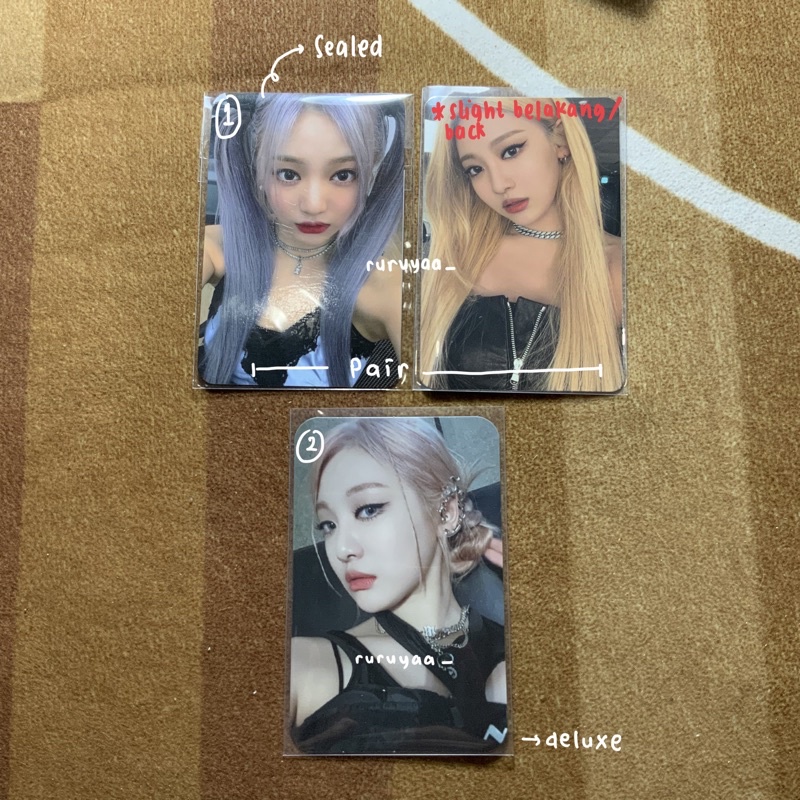 Jual AESPA PHOTOCARD OFFICIAL GIRLS NINGNING MUMO POB BENEFIT BENE