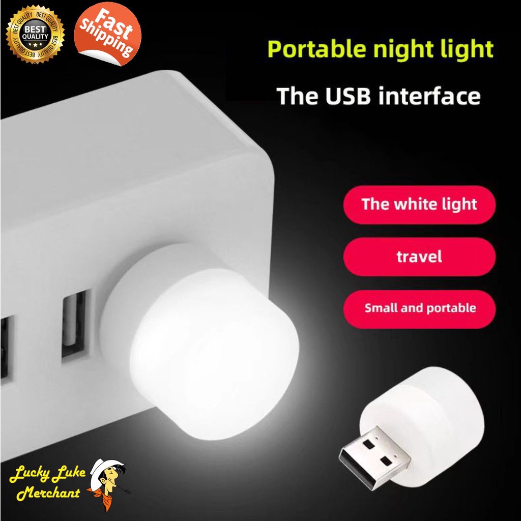 Jual USB Led Lampu Mungil Lampu Tidur Emergency Lamp Mini LED Travel