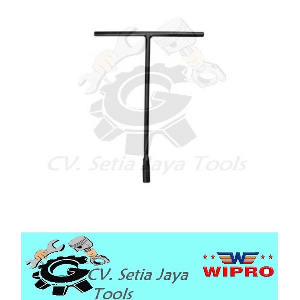 Jual WIPRO Kunci Deep Panjang Sock Sok Shock T Hitam 12 0mm CRV