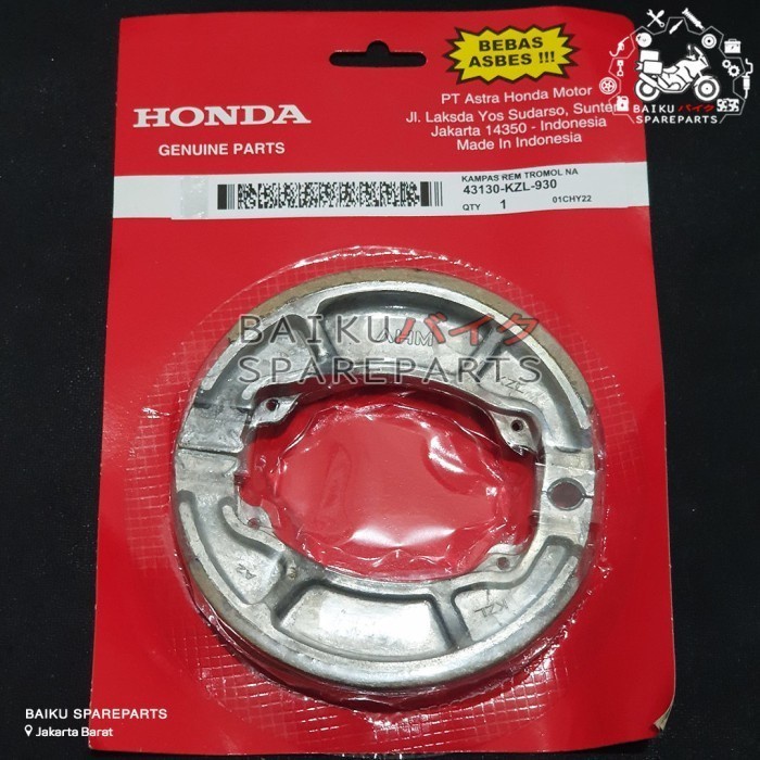 Jual Tromol Kampas Rem Belakang Honda Vario Genio Kzl Shopee