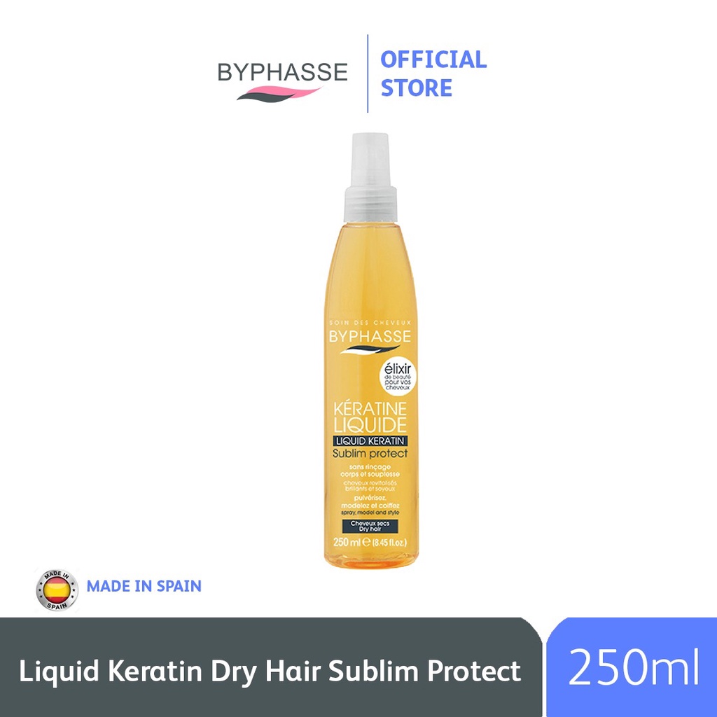 Jual Byphasse Liquid Keratin Activ Protect Dry Hair Ml Shopee