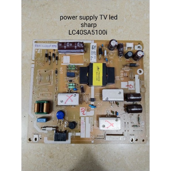 Jual MESIN TV REGULATOR PSU POWER SUPPLY TV LCD SHARP LC 40SA5100I