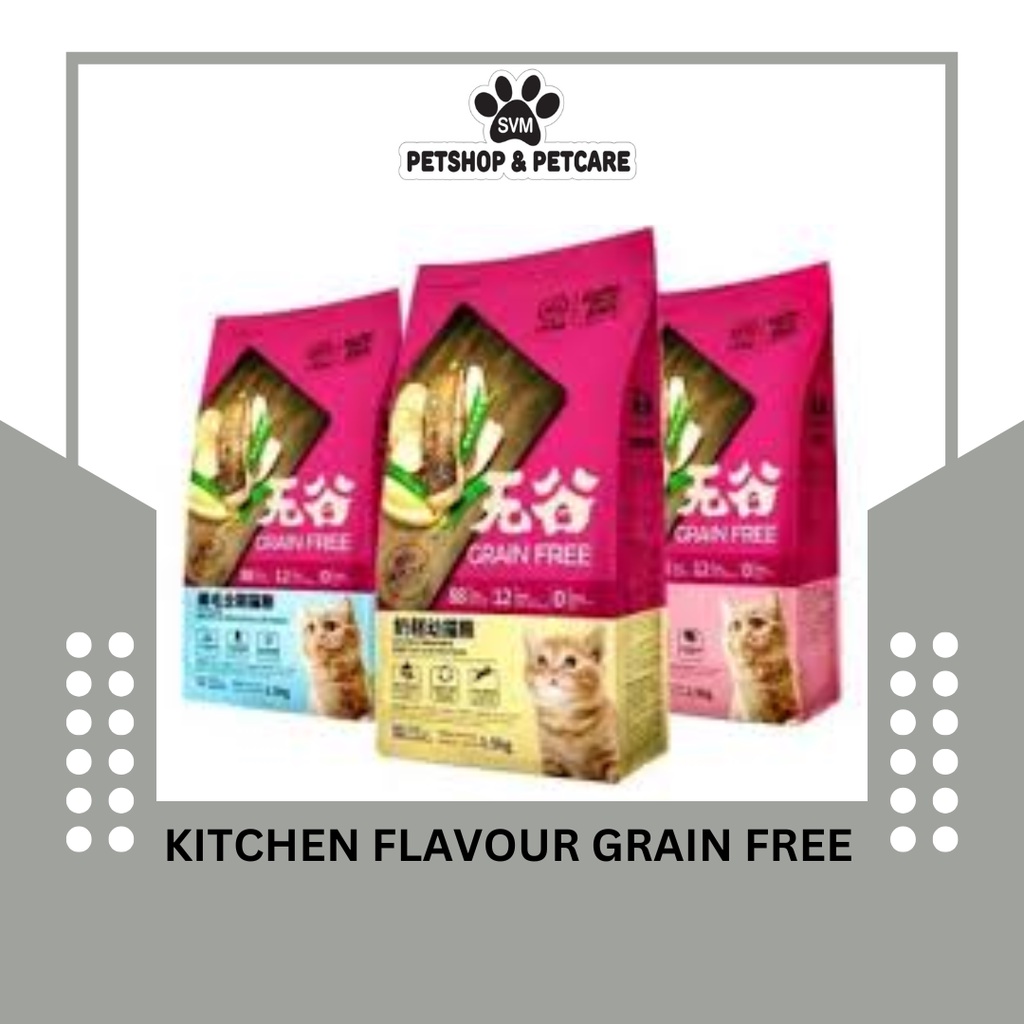 Jual Kitchen Flavor Grain Free 1 5 Kg Adult Baby Beauty Fresh Pack