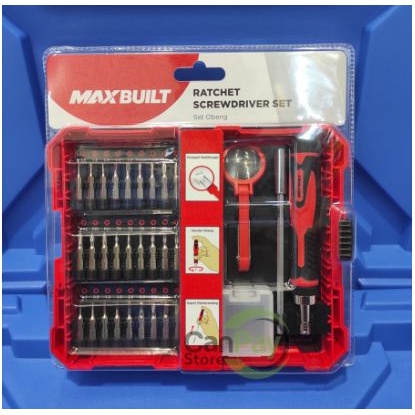 Jual Krisbow Maxbuilt Set Obeng Pcs Precision Rachet Screwdriver