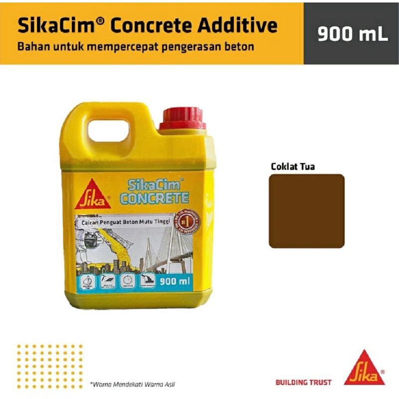 Jual SikaCim Concrete Additive Obat Cor Pengeras Beton Sika Shopee