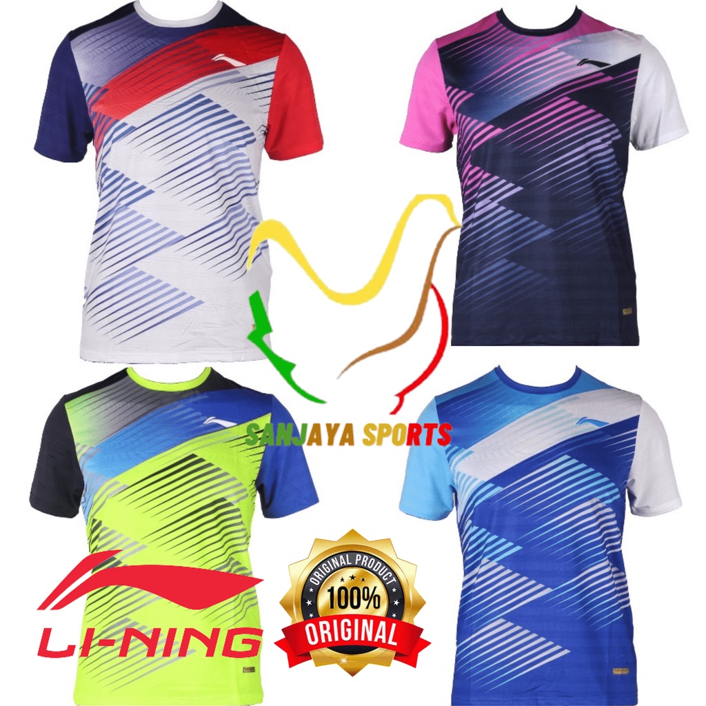 Jual Baju Lining Badminton Bulutangkis Atssa Atss A Original