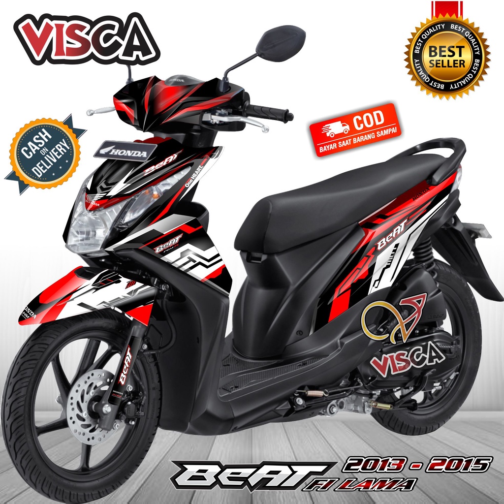 Jual COD Decal Beat Fi 2013 2014 2015 Full Body Stiker Beat Fi 2013