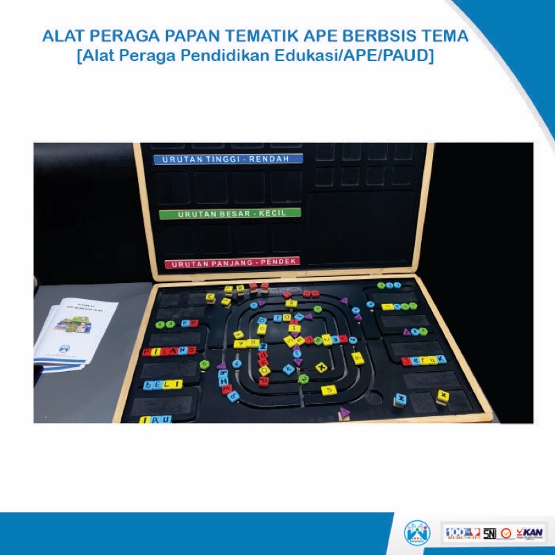 Jual Papan Bermain Ape Berbasis Tema Paud Alat Peraga Edukasi Paud