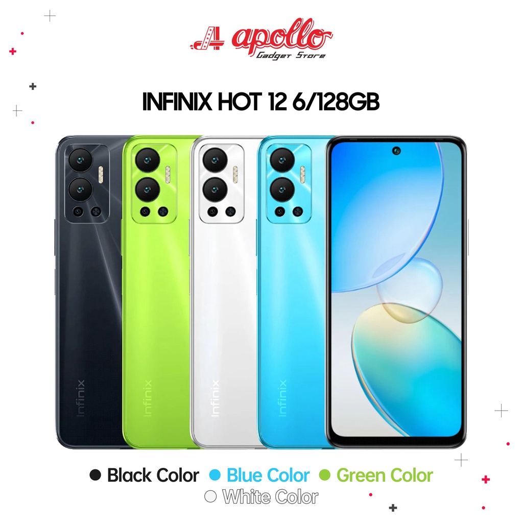 Jual Infinix Hot 12 6 128GB Garansi Resmi Indonesia Shopee Indonesia