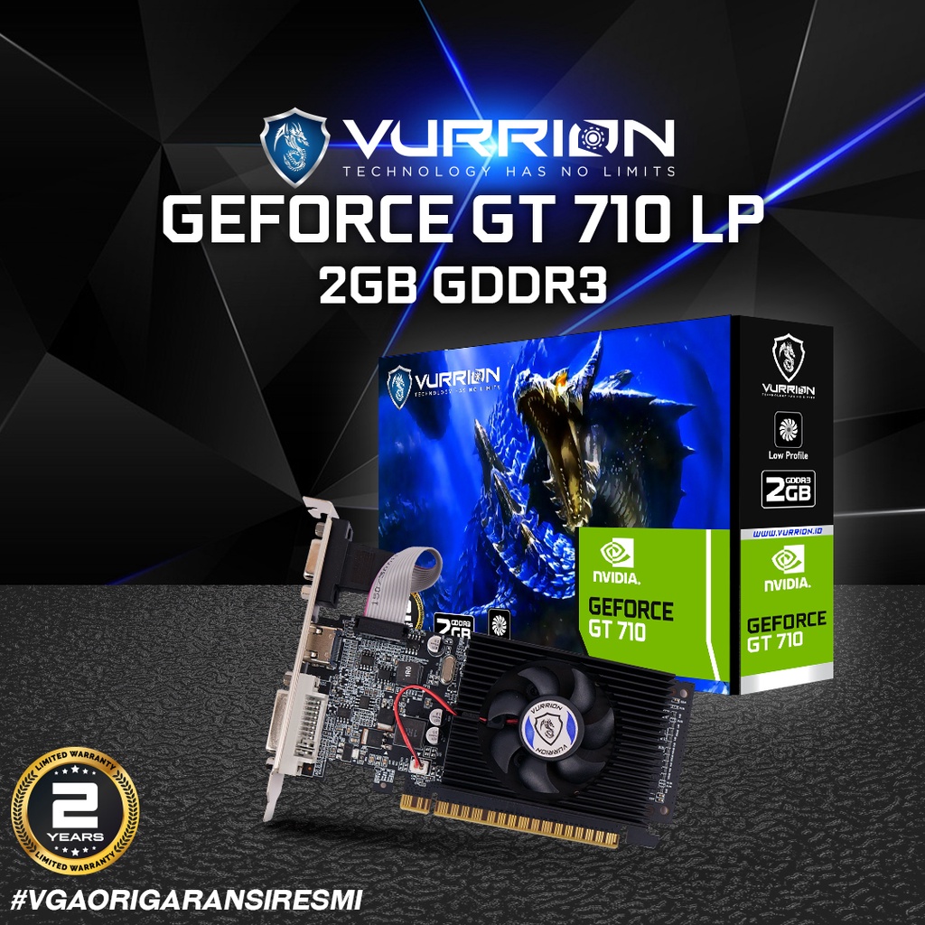 Jual Vga Geforce Nvidia Gt Gb Gddr Bit Vurrion Lp Low