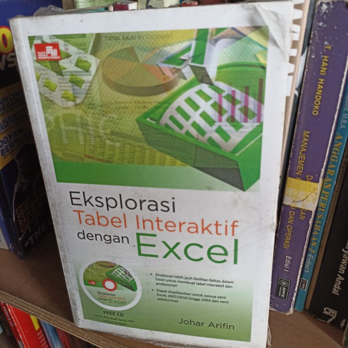 Jual Eksplorasi Tabel Interaktif Dengan Excel Free CD Shopee Indonesia