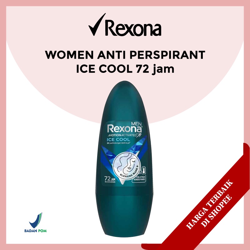 Jual Rexona Men Deodorant Roll On Rexona Women Deodorant Roll On