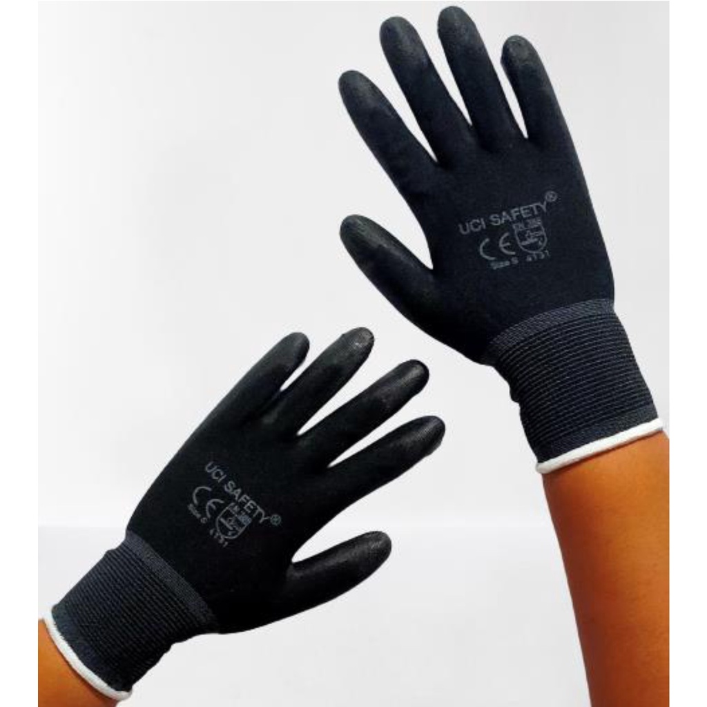 Jual Sarung Tangan Karet Palm Fit Glove Comet Cg Bk Shopee Indonesia