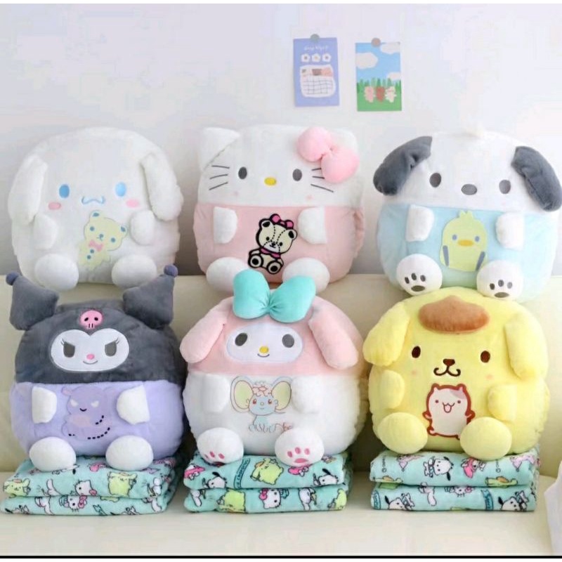 Jual Balmut In Selimut Boneka Cinnamoroll Kuromi My Melody