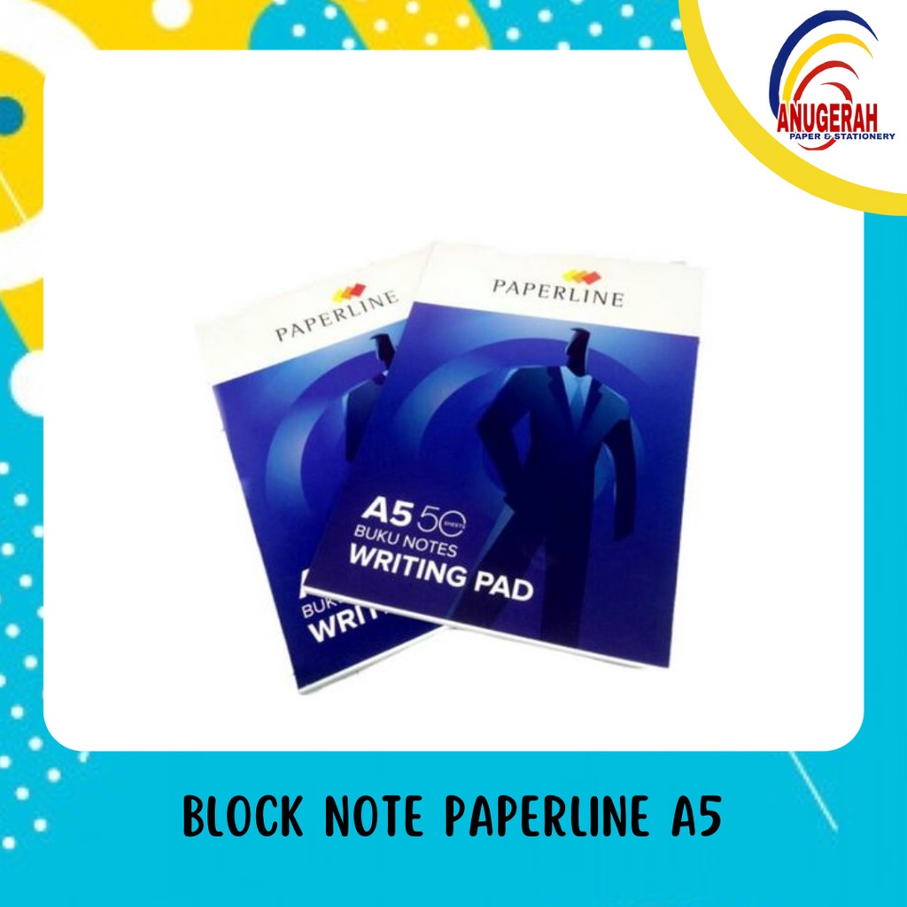 Jual BLOCK NOTE PAPERLINE A5 PCS Shopee Indonesia