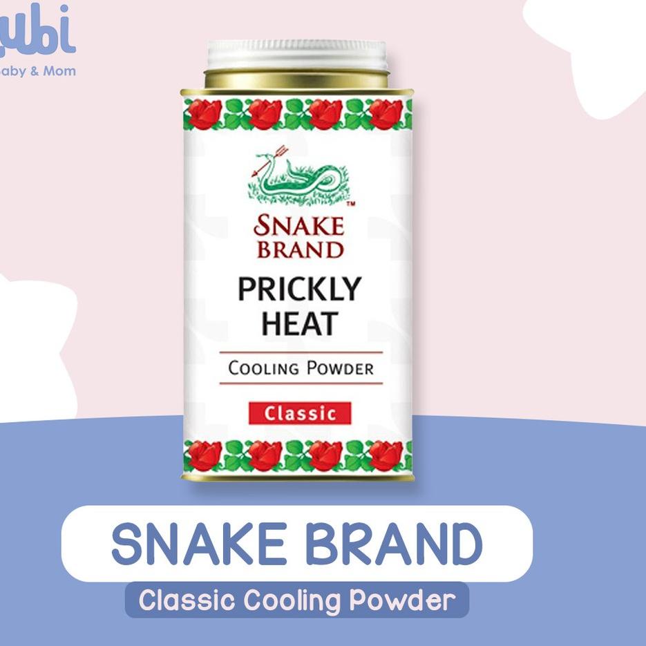 Jual Harga Ekonomis Prickly Heat Snake Brand Classic Gr Bedak