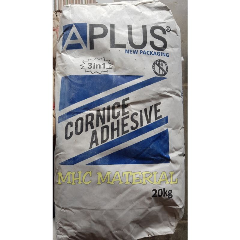 Jual COMPOUND GYPSUM APLUS 1 KG CORNICE ADHESIVE KOMPON COMPON GIPSUM